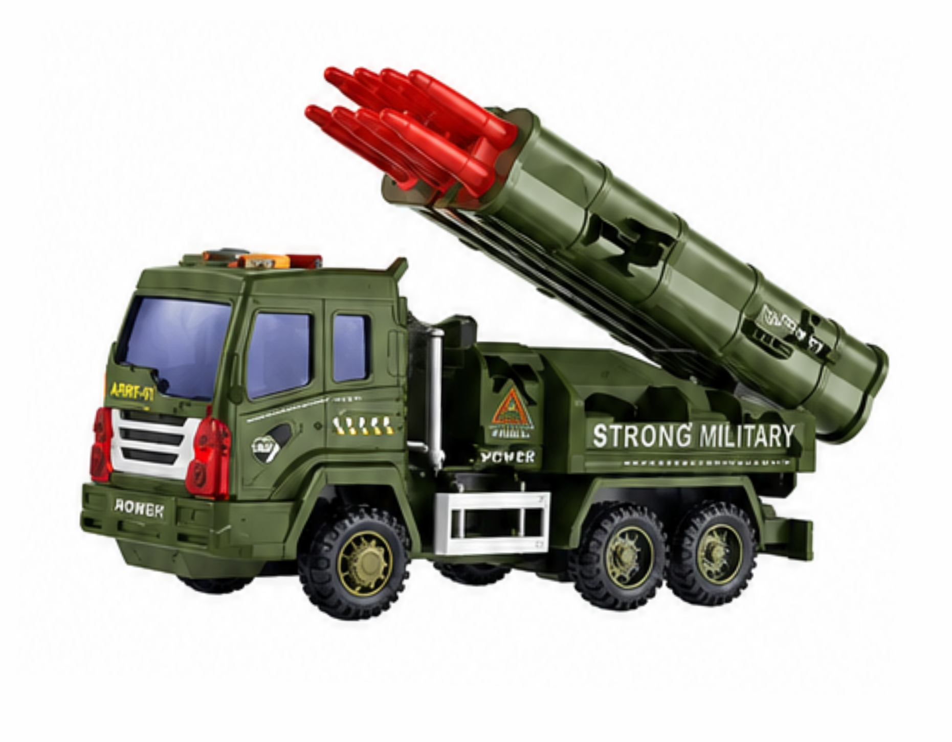 Military Rocket Launcher Truck